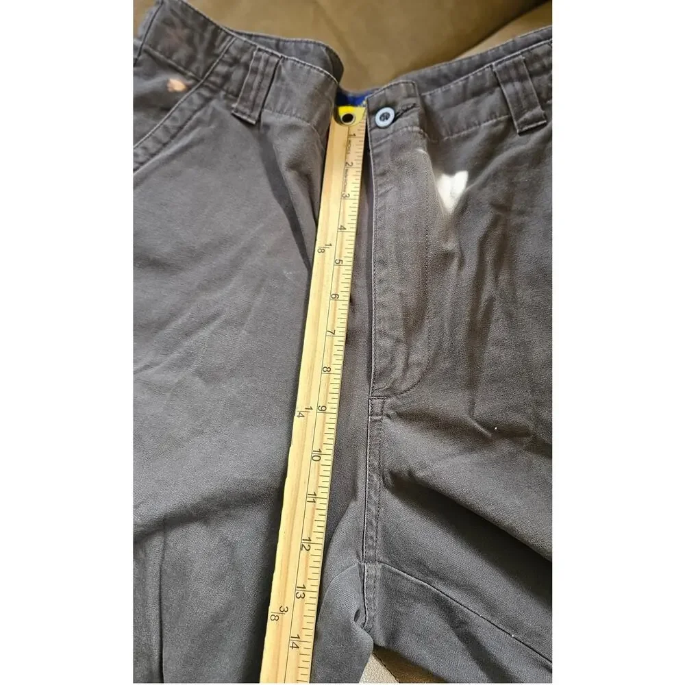 Club Room by Charter Club Men's Gray Cargo Shorts, Size 34